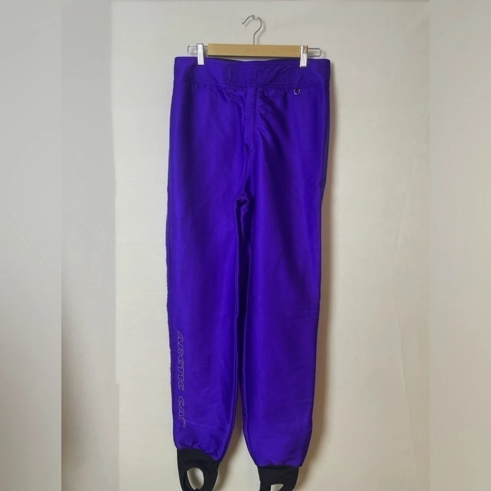 Vibrant Purple Women's Cropped Pants - Picture 2 of 15